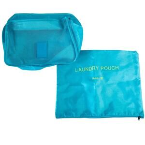 NWOT Travel Necessities Pouch & Laundry Bag Set